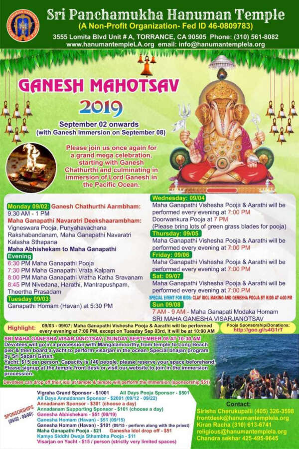 Ganesh Mahotsav 2019