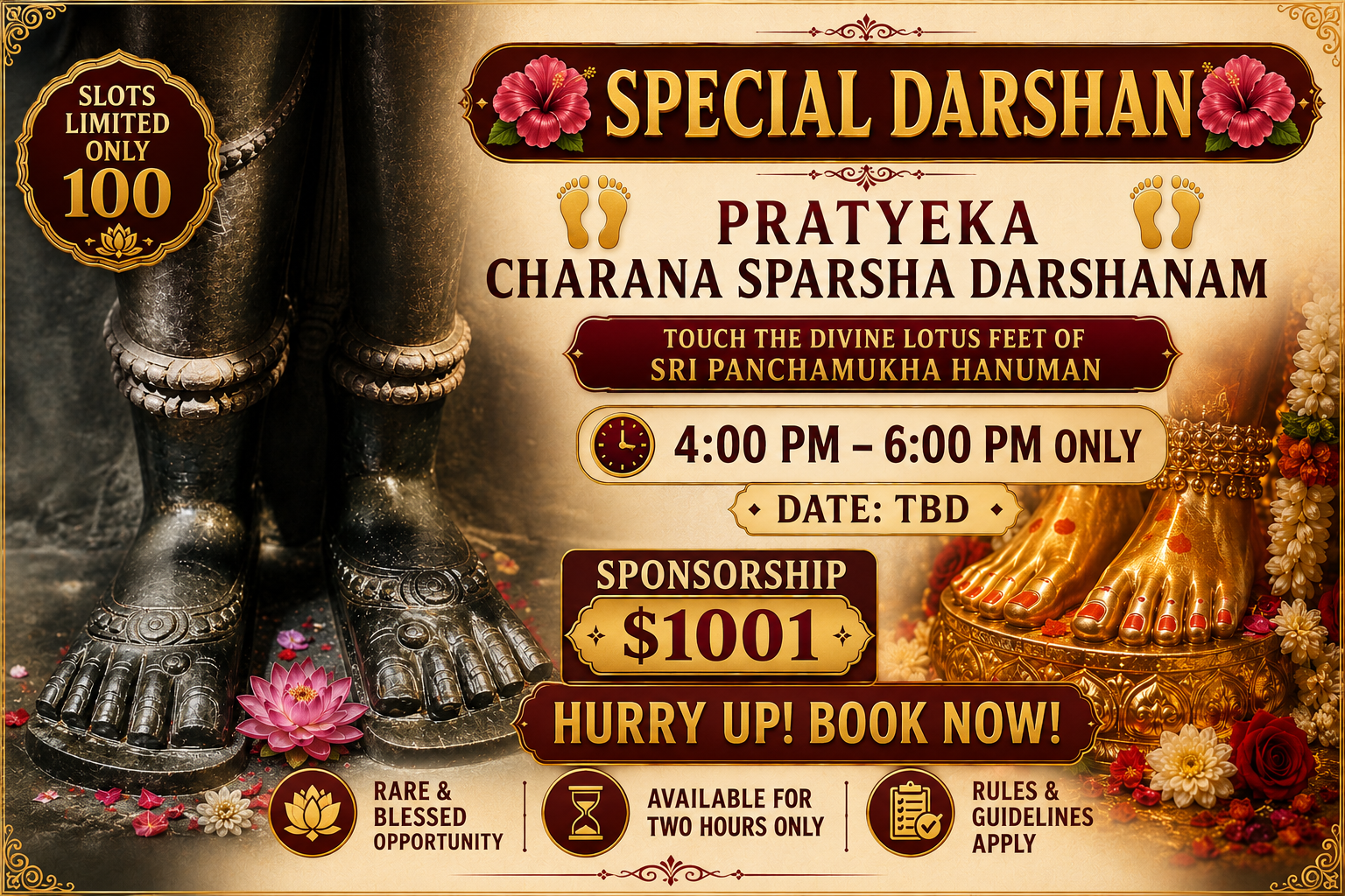 Pratyeka charana sparsha 