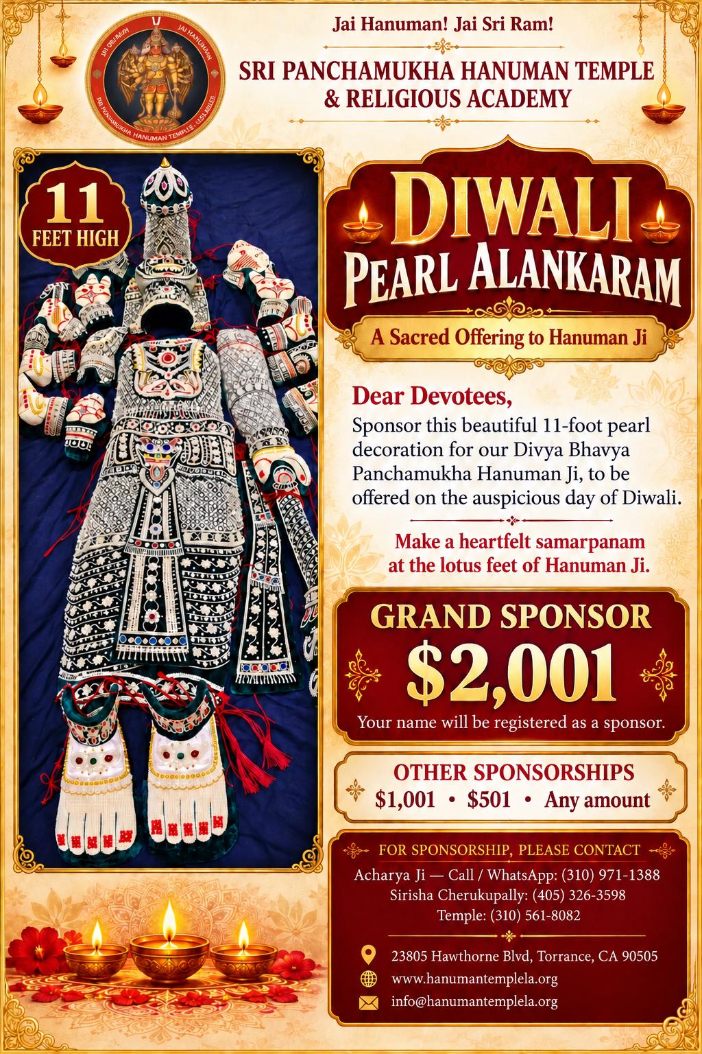 Diwali Pearl Alankaram