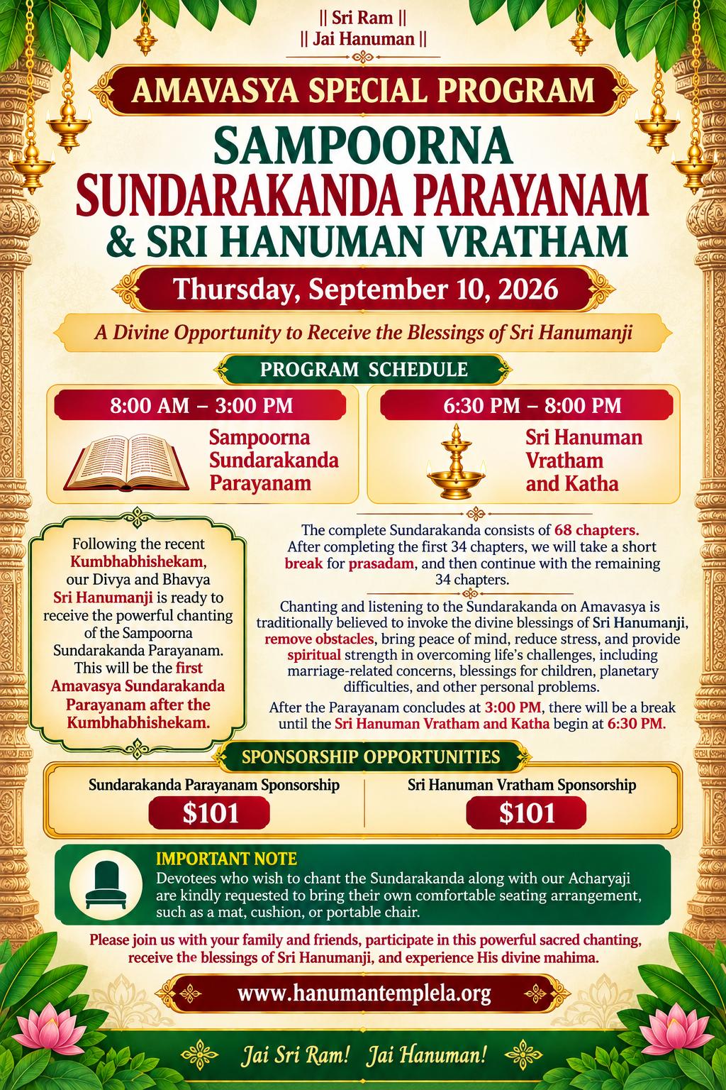 Sri Sundarakanda Parayanam