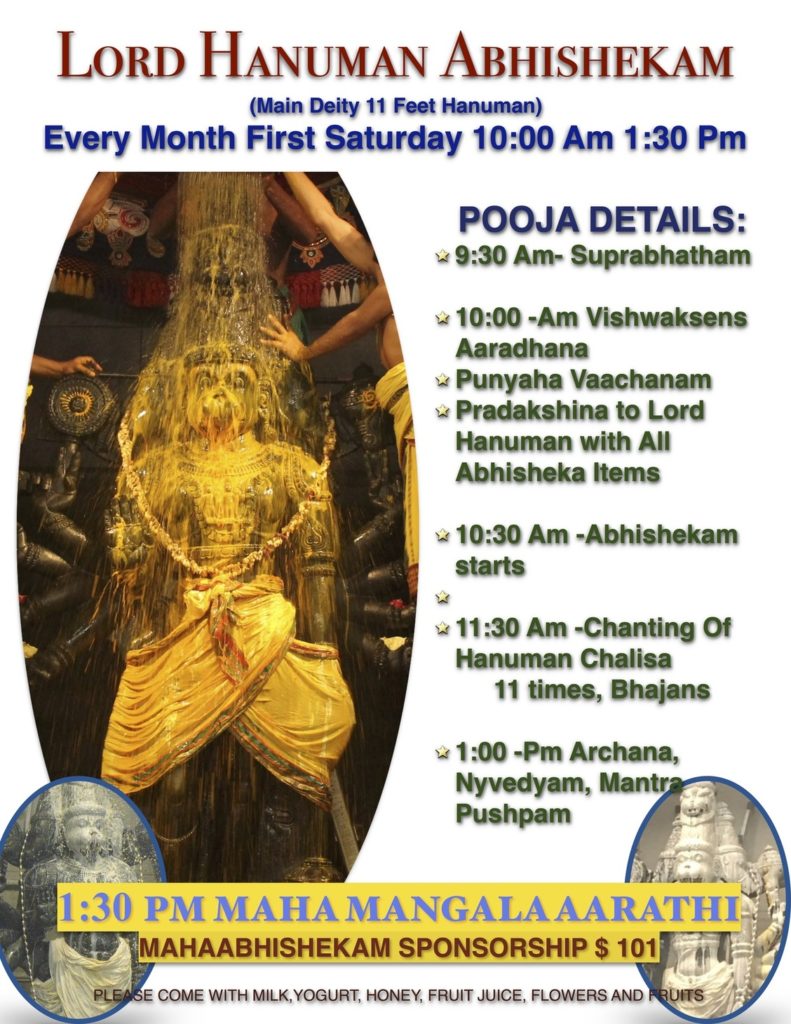 Hanuman Abhishekam